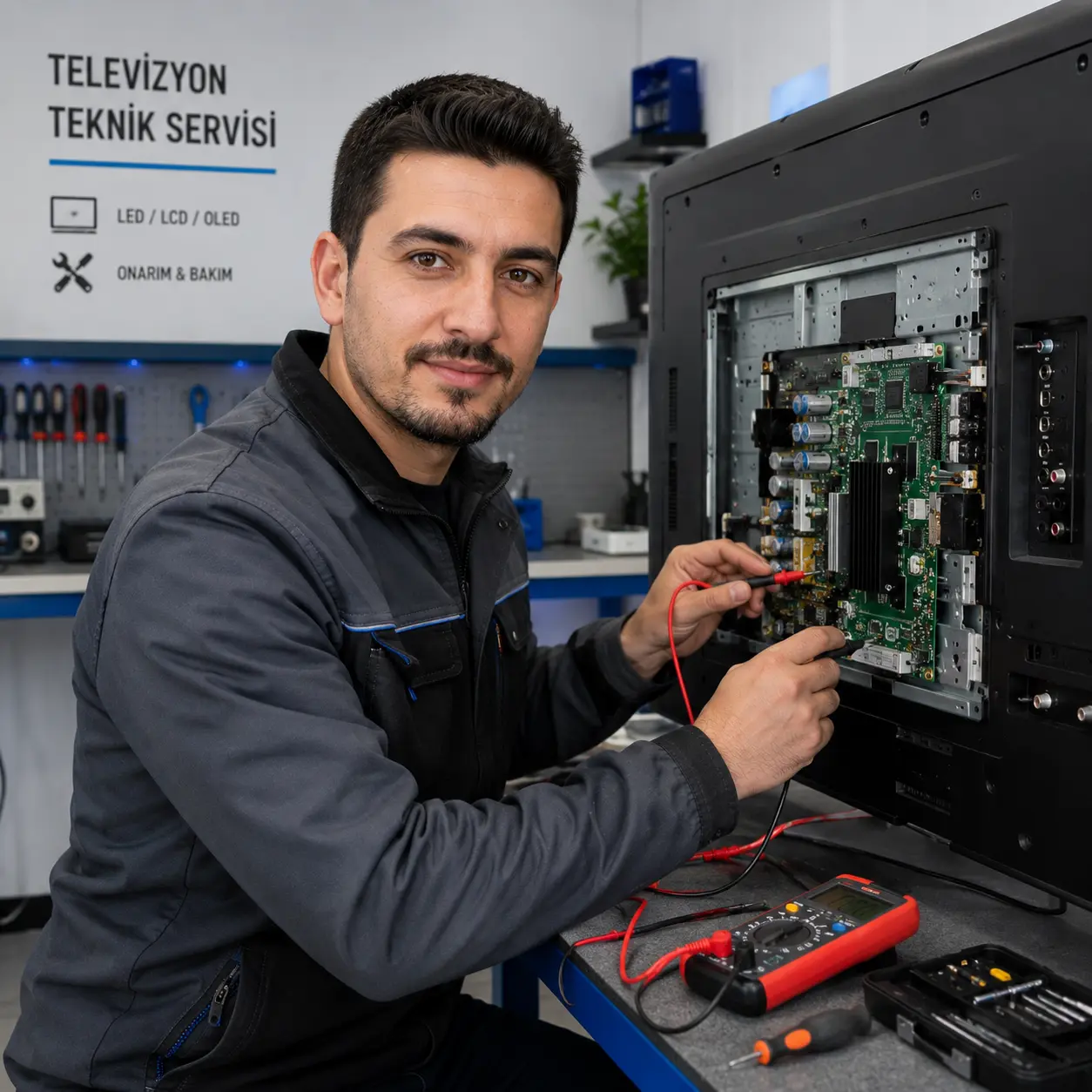 Aydın Vestel televizyon tamiri ustası Ercan Usta — Buharkent ve Karpuzlu elektronik ve görüntü uzmanı